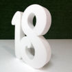 Immagine di Numeri Deco colore bianco in Polistirolo