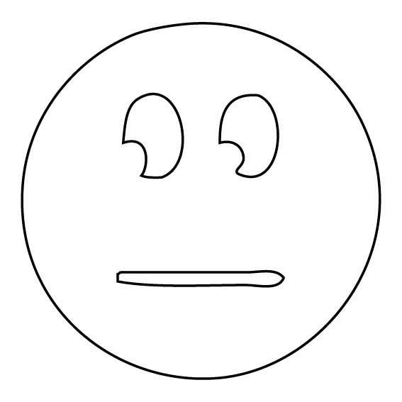 EMOTICON 11 - BOCCA DRITTA